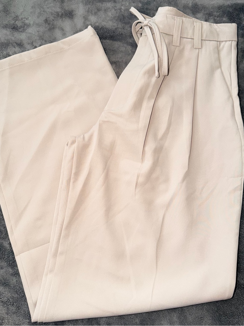 High-Waist Tailored Trousers